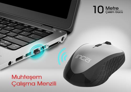 INCA IWM-395TG GIRİ Optik Kablosuz Mouse WIRELESS
